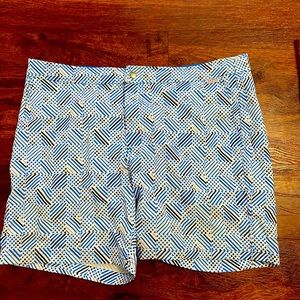 Blue Men Swim Trunks